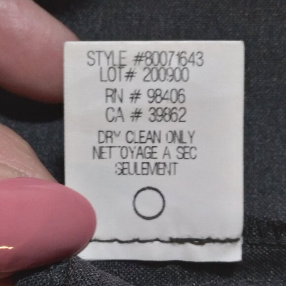 Theory Wool Sheath Dress Women Gray 8 Courtcore Businesscore Minimalist Capsule - Picture 8 of 12